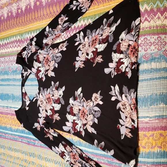 ❤ 3/$30 Bebop boho mini dress or tunic top - Picture 4 of 13